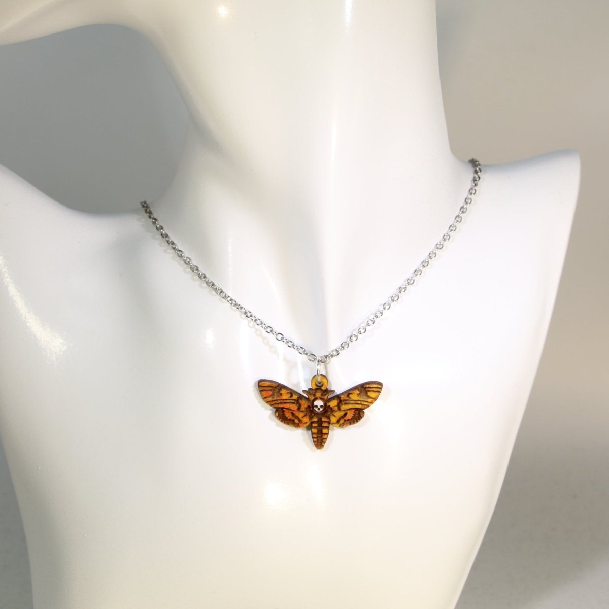 Death Head Hawkmoth Dangle Earrings - Earrings - Cate's Concepts, LLC