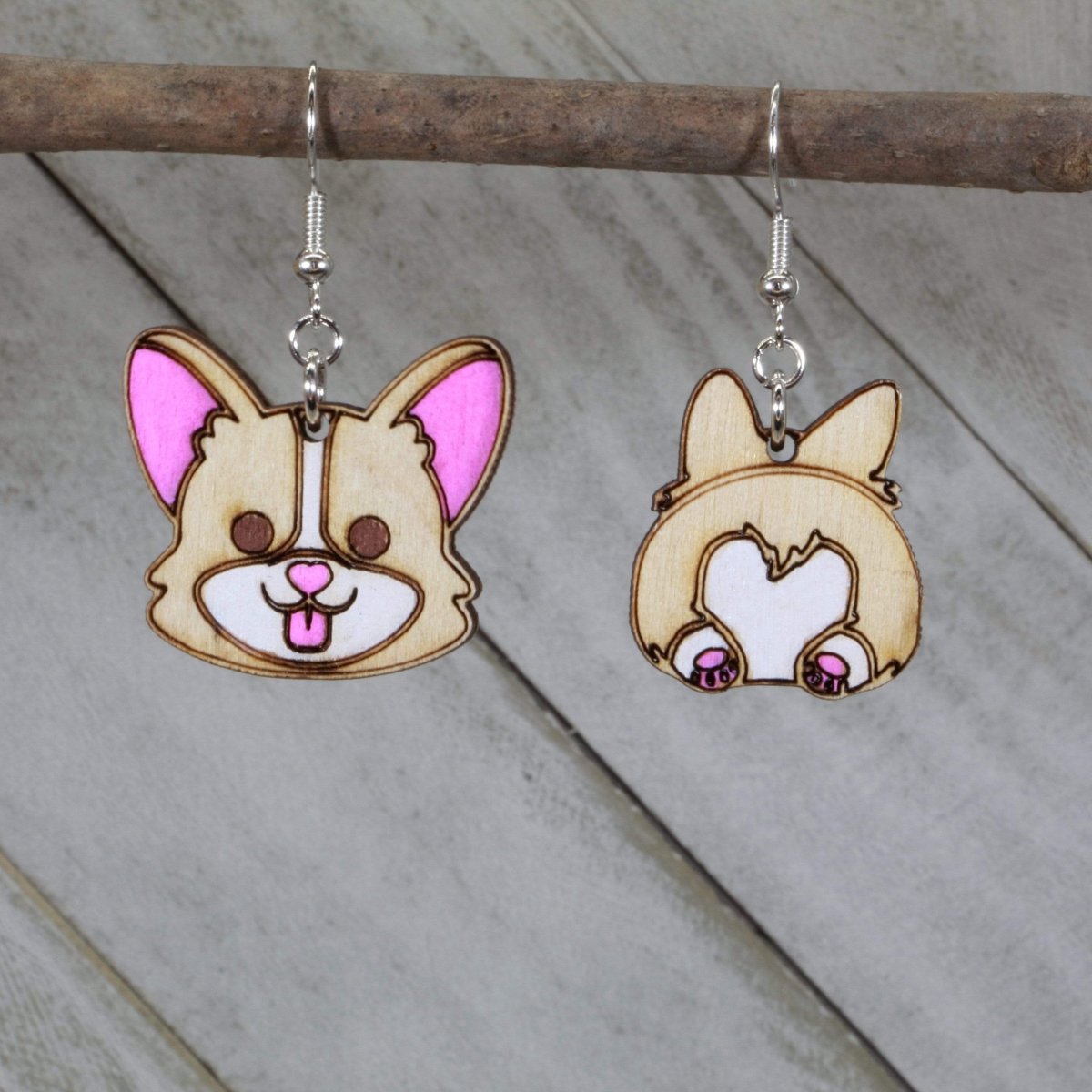 Corgi earrings hotsell