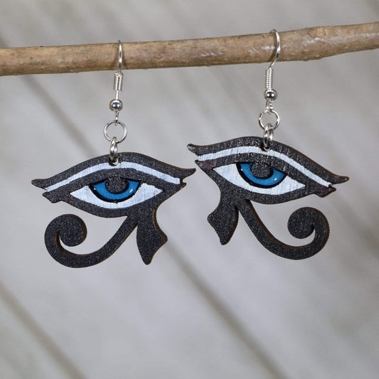 Eye of Horus Dangle Earrings - - Cate's Concepts, LLC