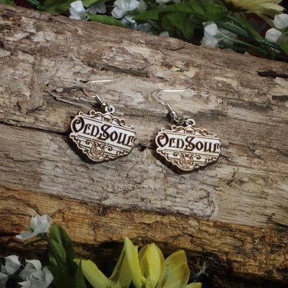Old Soul Wooden Dangle Earrings | Vintage Apothecary Jewelry