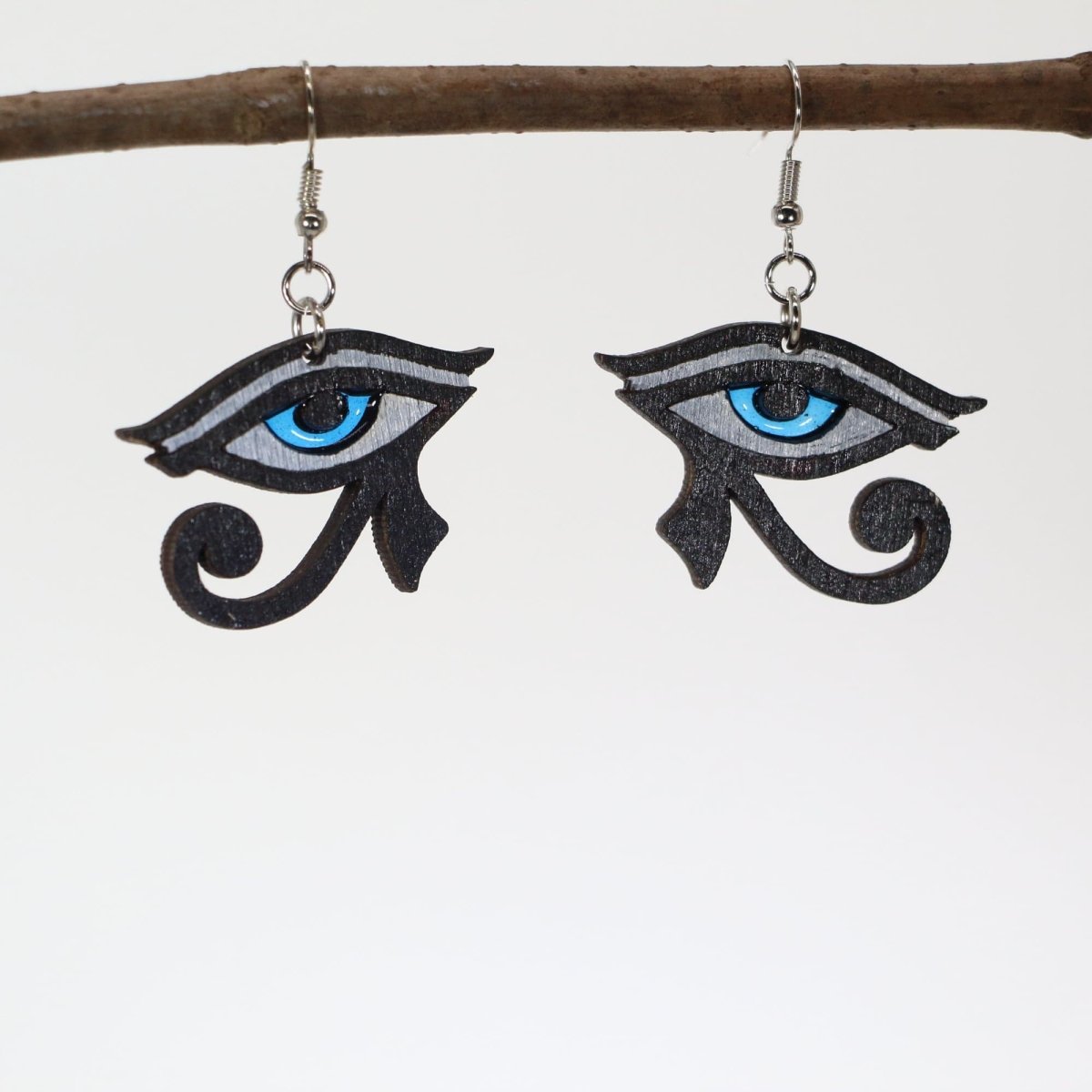 Eye of Horus Dangle Earrings - - Cate's Concepts, LLC